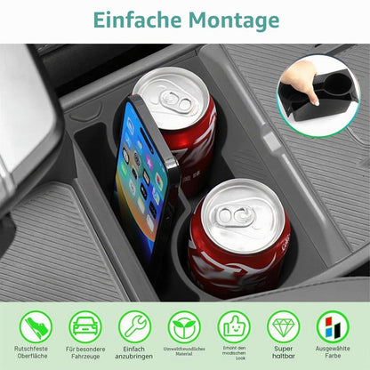 Kia EV3 Organizer Set 3-teilig – Ablage, Getränkehalter, Matte