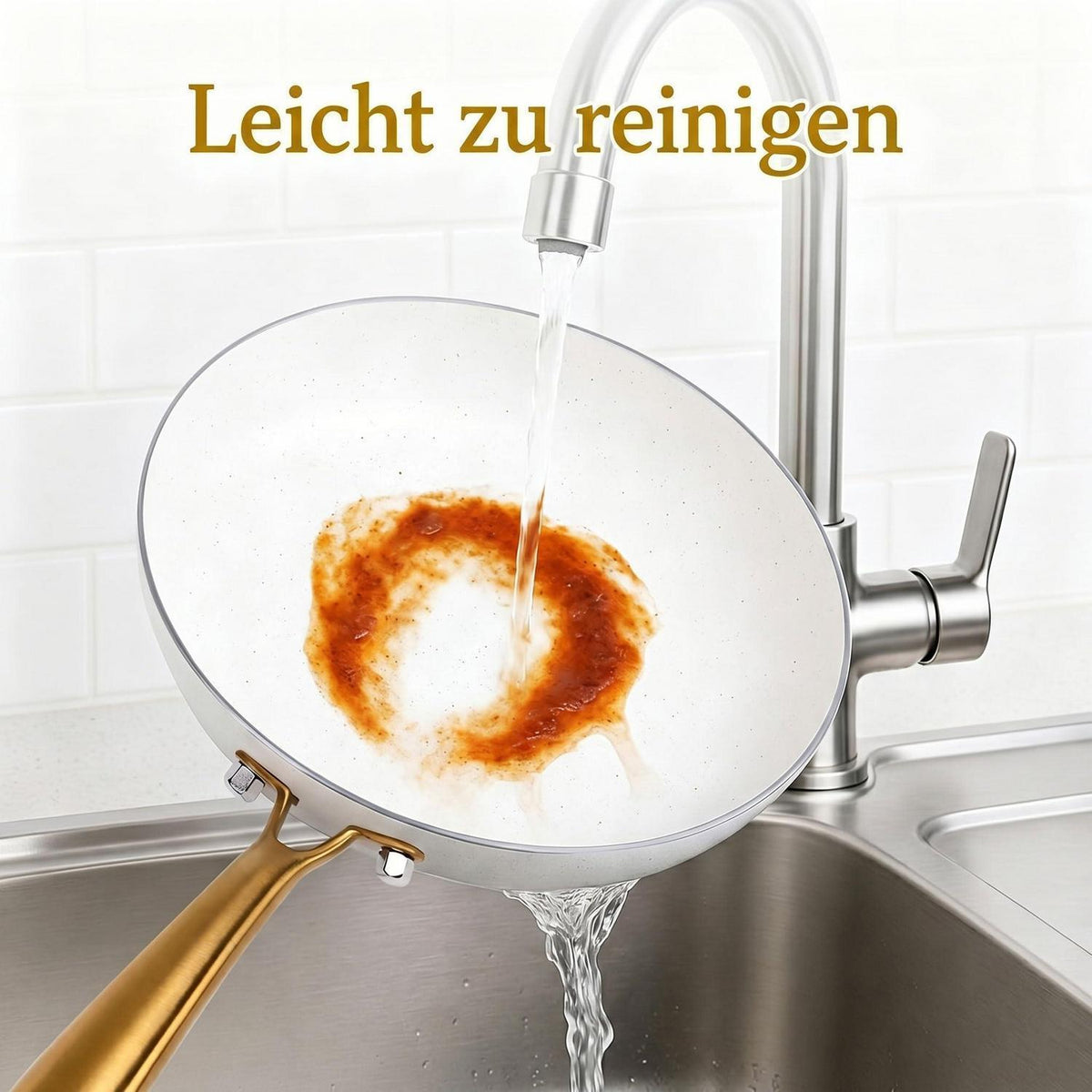 18-teiliges Antihaft-Kochgeschirr-Set aus Titan-Keramik