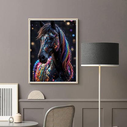 Malen nach Zahlen Pferd für Erwachsene – DIY Bastelset