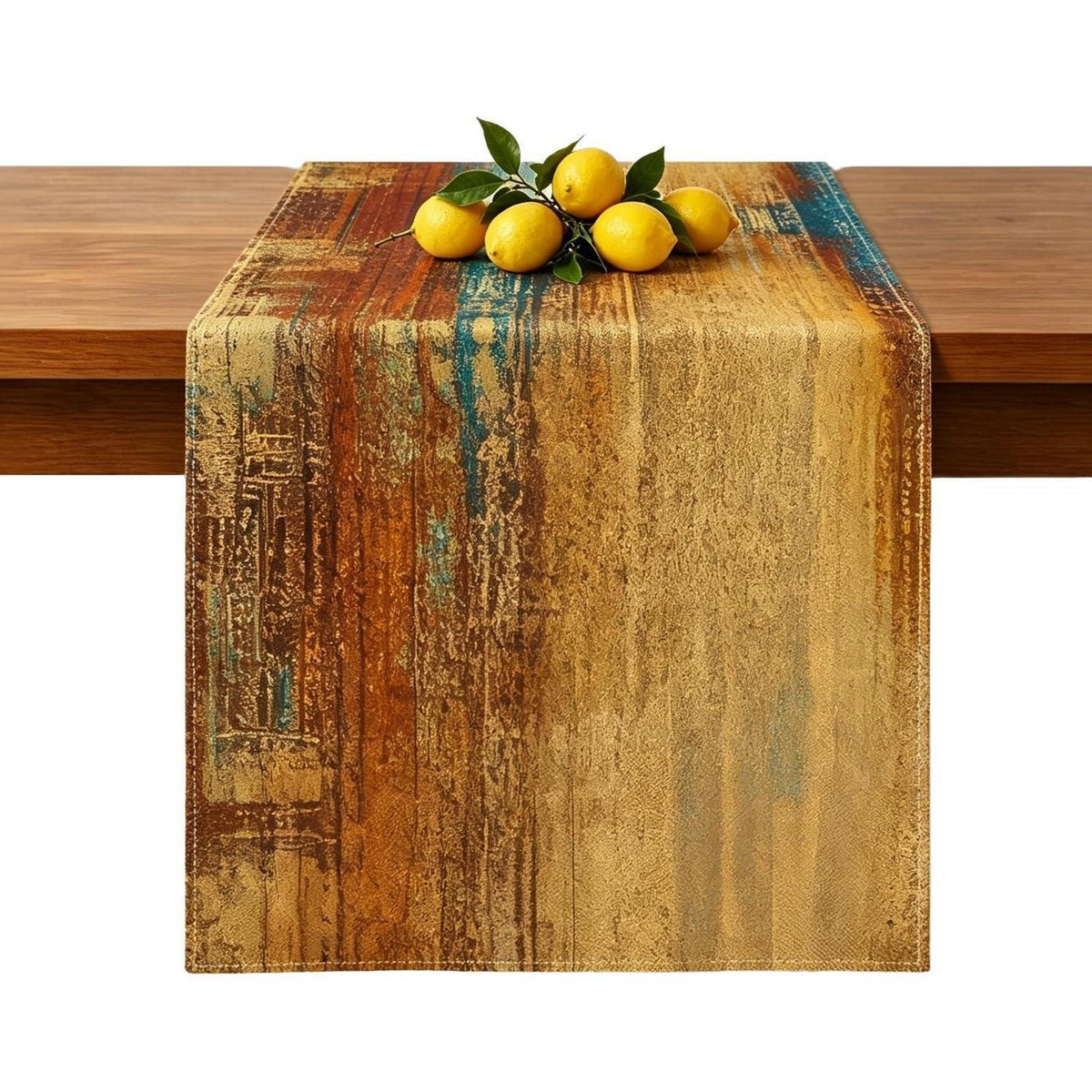 Tischläufer Herbstdeko Orange Mehrfarbig 40x180 cm