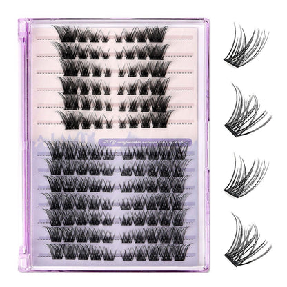 Wimpern-Cluster Set 118 Stück – DIY Wimpernverlängerung 8-17mm