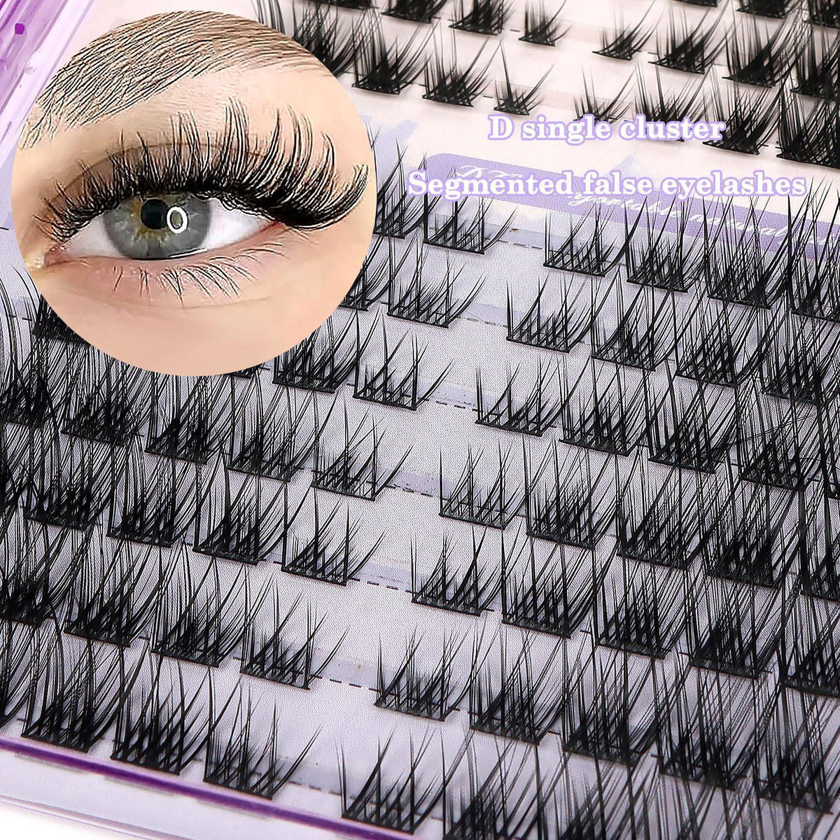 Wimpern-Cluster Set 118 Stück – DIY Wimpernverlängerung 8-17mm