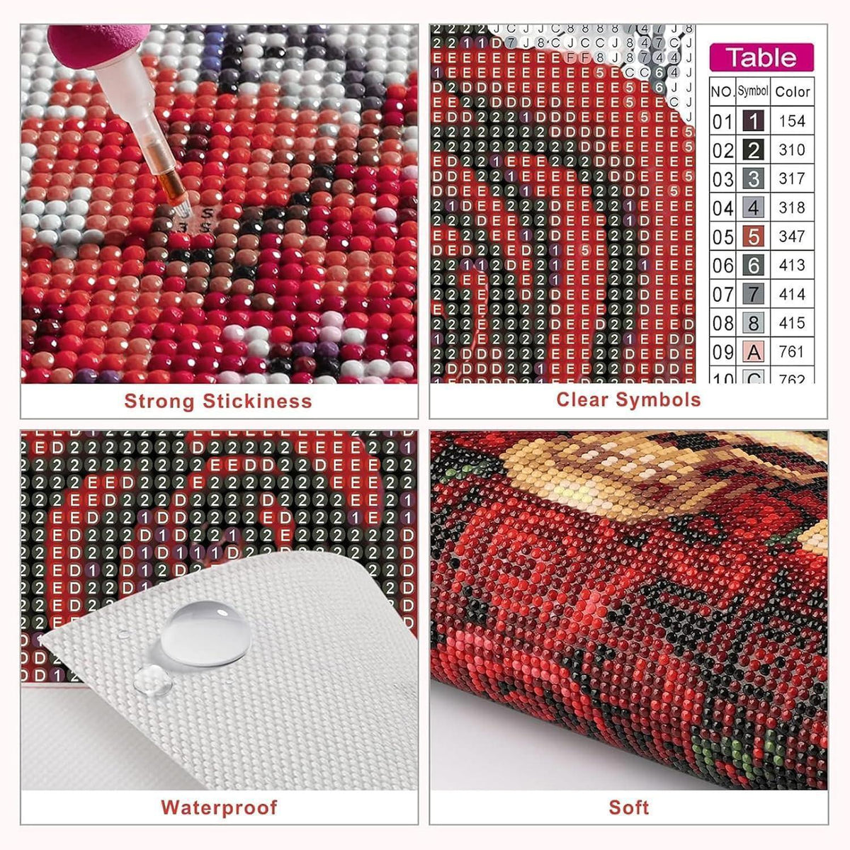 Diamond Painting Winterwärme 5D – Bastelset für Erwachsene