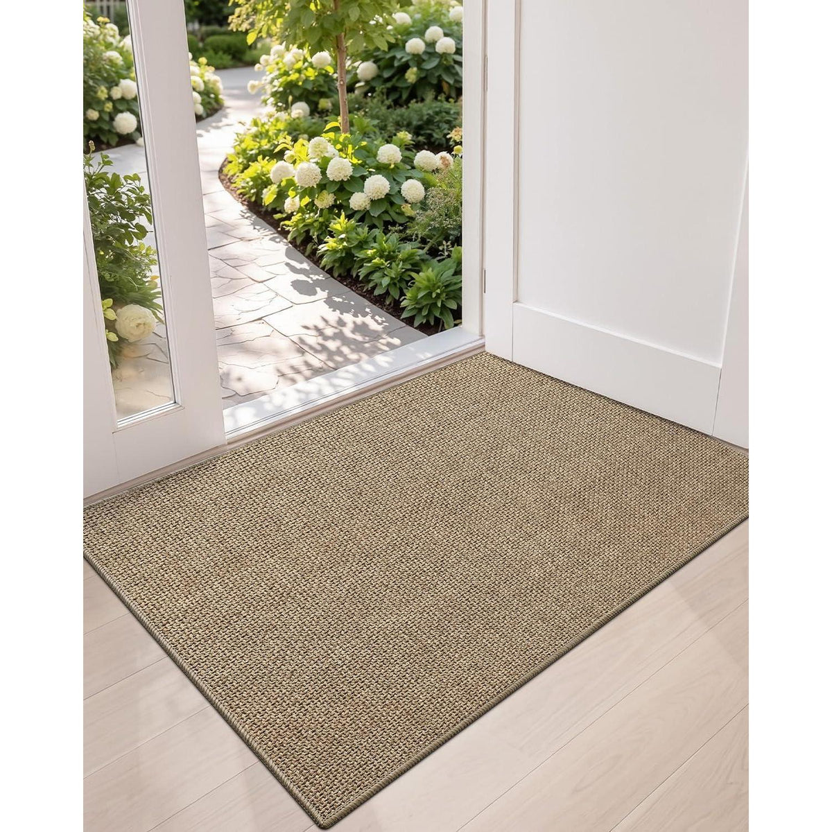 Schmutzfangmatte Innen 80x120cm Leinenfarbe – Modern & Rutschfest