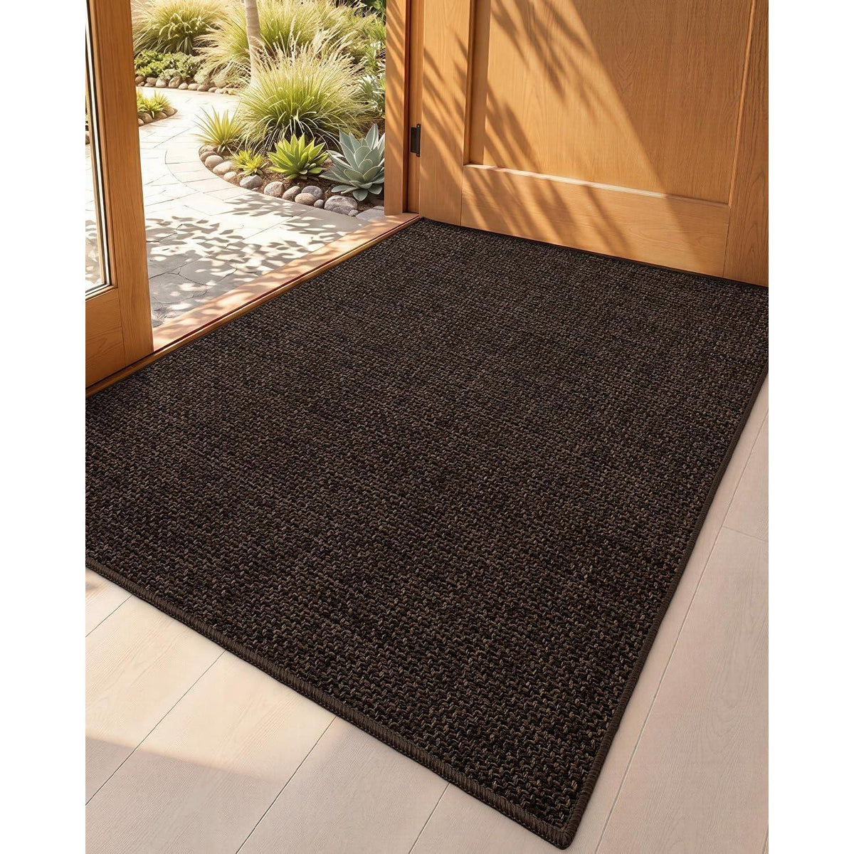 Schmutzfangmatte Innen 120x180cm Kaffeebraun – Modern & Rutschfest
