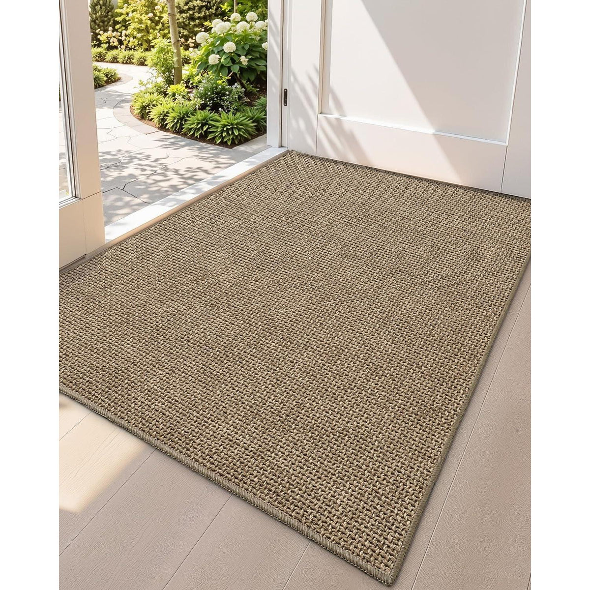 Schmutzfangmatte Innen 90x140cm Leinenfarbe – Modern & Rutschfest