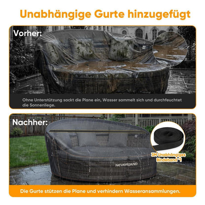 Sonneninsel Abdeckung 3D Belüftung – Größen S, M, L