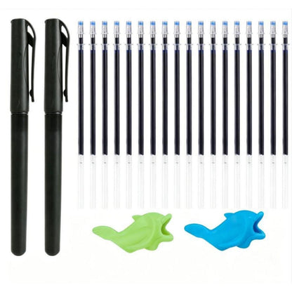 Magischer Kalligraphie-Stift Set mit Nachfüllminen & Griffen