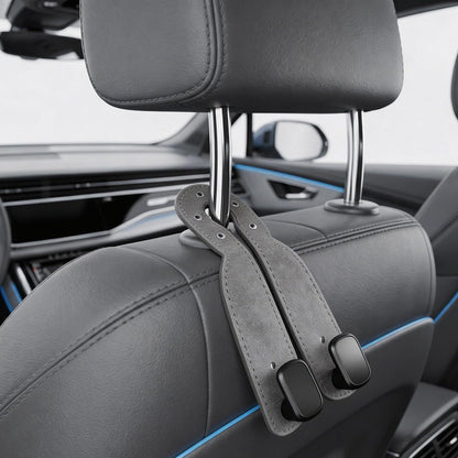 4x Auto Sitzhaken – Taschenhalter für Pendler & Reisen
