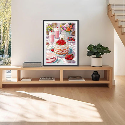 5D Diamantmalerei Dessert Bild Erwachsene DIY Set