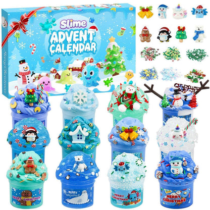Slime Adventskalender 2026 für Kinder – 24 Überraschungen