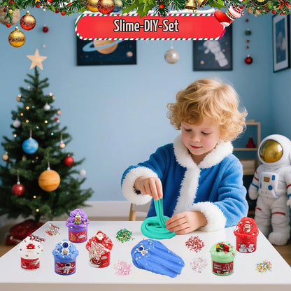 Schleim Adventskalender Weihnachten 2026 für Kinder