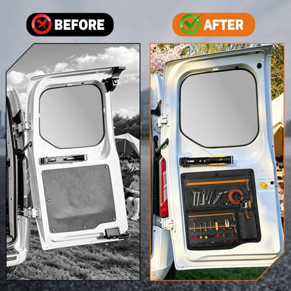 Heckklappen Organizer für Ford Transit Custom – 2er Set