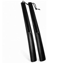 2x Langer Schuhlöffel aus Buchenholz 39cm – Schonender Schuhanzieher