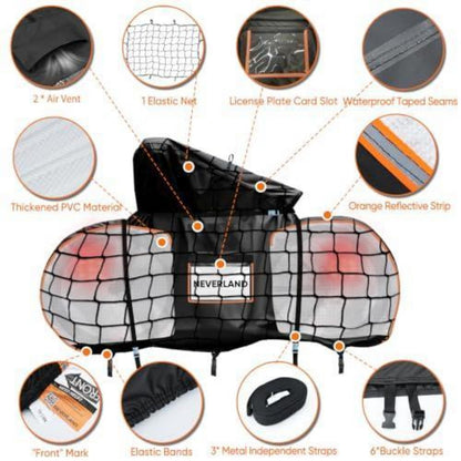 Fahrradabdeckung 2er-Pack, Wasserdicht & Robust