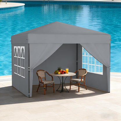 3x3 Pavillon Wasserdicht & Stabil – Mit Seitenwänden für Garten & Outdoor