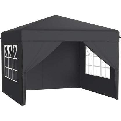3x3 Pavillon Wasserdicht & Stabil – Garten Partyzelt mit Seitenwänden
