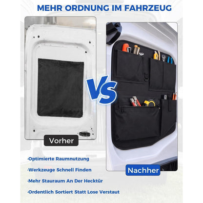 4er Set Kofferraumtaschen Ford Transit Custom 2012-2025