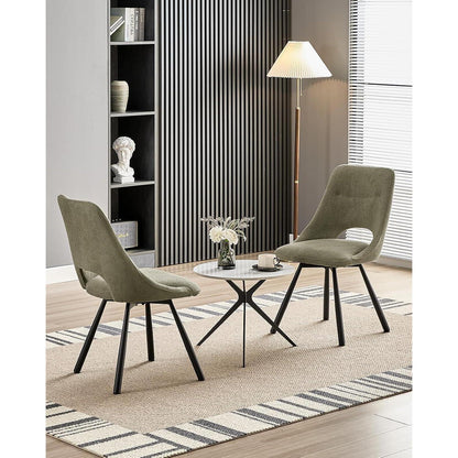 Drehbarer Esszimmerstuhl Set |, Ergonomisch & Bequem