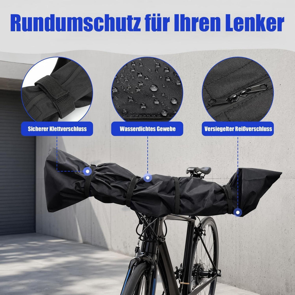Lenkerschutzhülle E-Bike – Wasserdicht & Universal