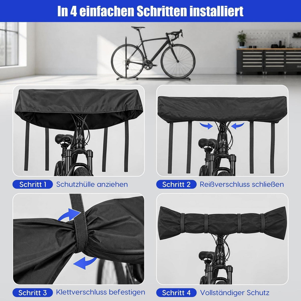 Lenkerschutzhülle E-Bike – Wasserdicht & Universal