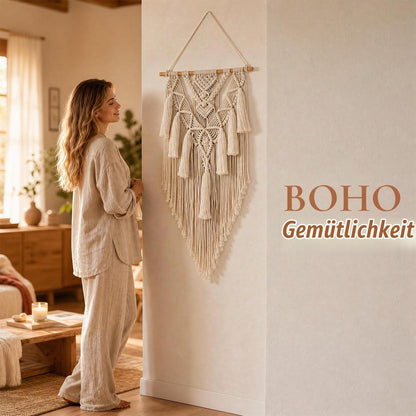 Handgeknüpfter Makramee Wandbehang Boho Deko