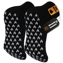 Warme Stoppersocken Herren mit rutschfester Sohle, Größen 39-50