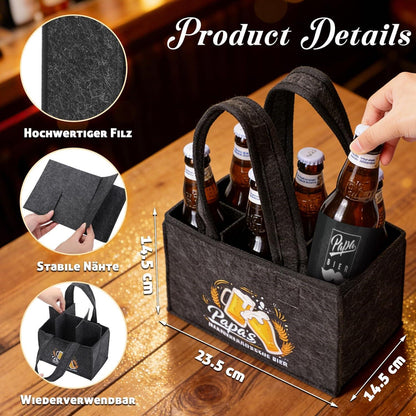 50. Geburtstag Geschenk für Männer – Bier Geschenkset mit Tasche