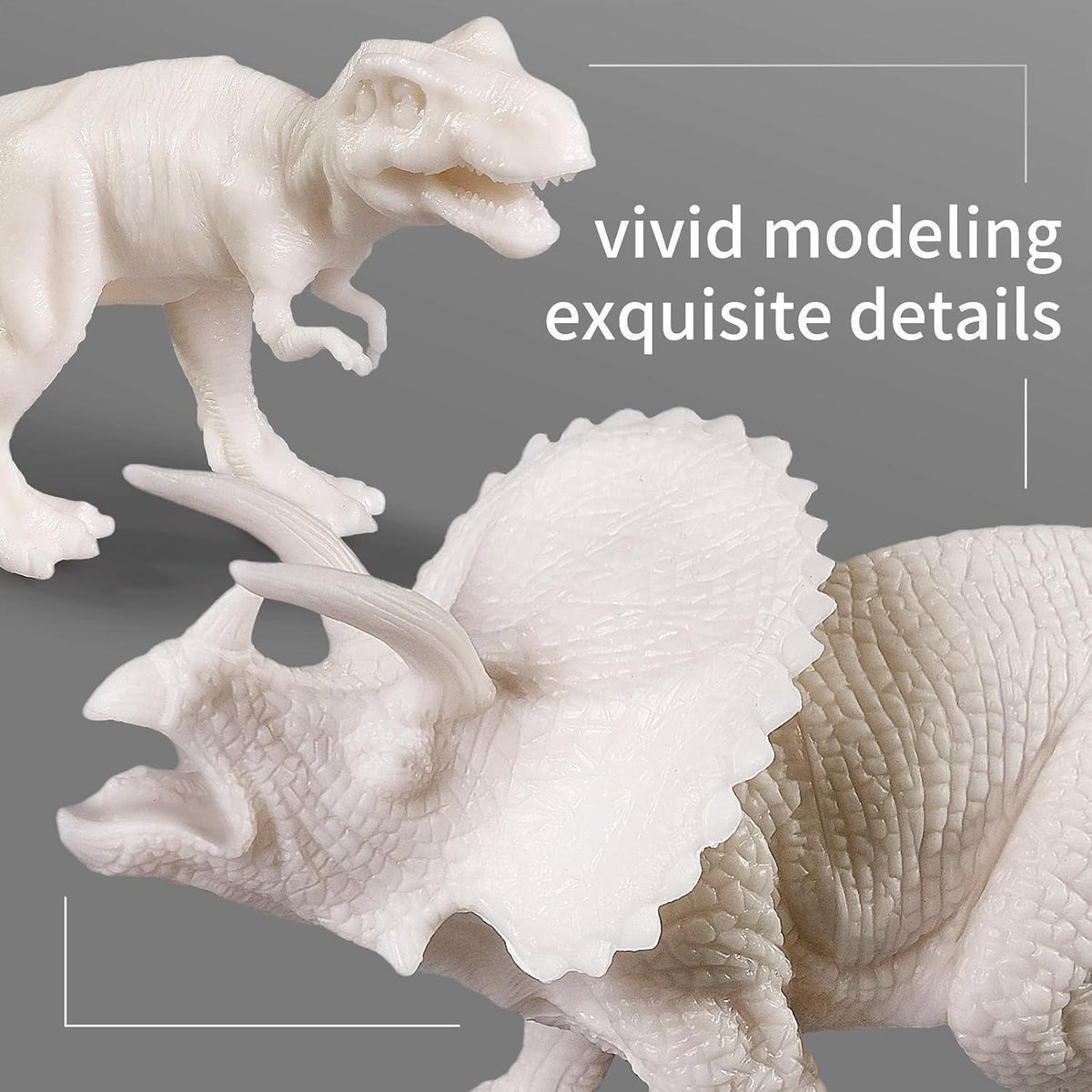 3D Dinosaurier Malset für Kinder – Kreatives Geschenk (2er Pack)