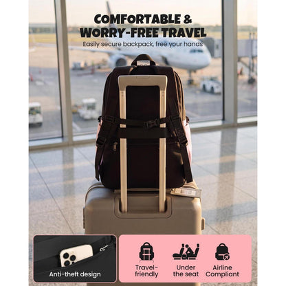 Schulrucksack Set Mädchen 3-7 Klasse | Leicht, Rosa & Schwarz