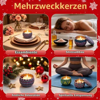 Adventskalender Duftkerzen 2026 – 24 Weihnachtsdüfte für Frauen