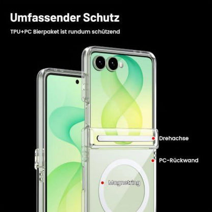 Samsung Z Flip 8 Hülle Magnetisch mit Scharnierschutz