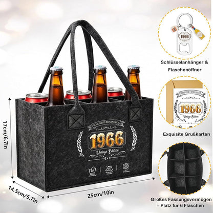 Männerhandtasche Bier Geschenkset zum 60. Geburtstag