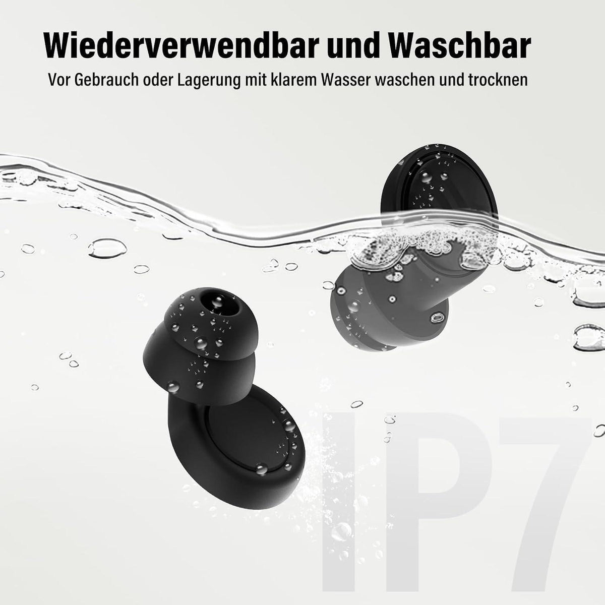 Schlaf-Ohrstöpsel Q2Pro – Geräuschreduzierend & Wiederverwendbar