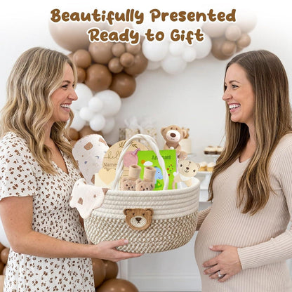 Baby Geschenkset 10-teilig für Neugeborene Jungen & Mädchen