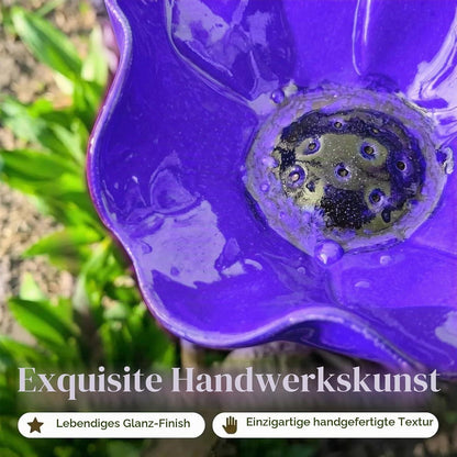 Vogeltränke Blume – 5er Set für Garten & Balkon