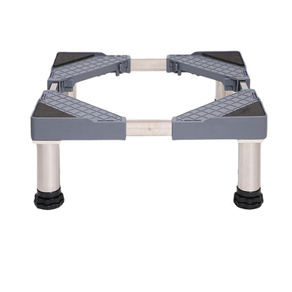 Höhenverstellbarer Kühlschrank-Waschmaschinen Sockel Grau 42-65cm