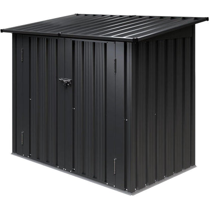 Metall Gerätehaus 4x2 Fuß – Verstellbare Regale & Wetterfest