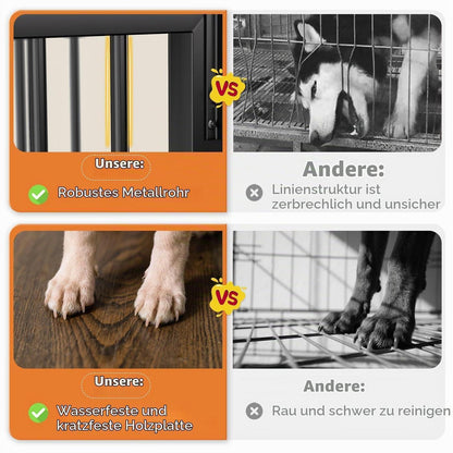 Hundebox Möbelstil Braun – Geräumig & Praktisch