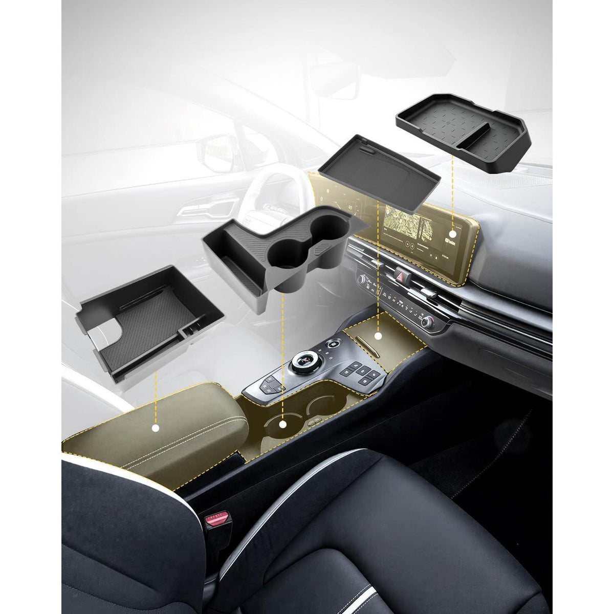 Kia Sportage NQ5 Organizer Set 2025+ | 4-teilig