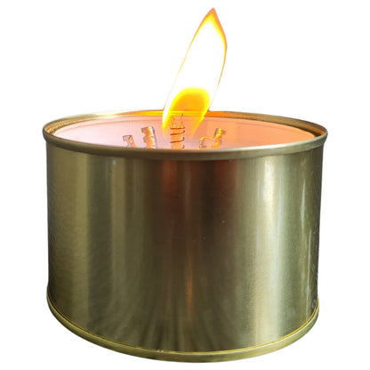 Schwabenfire Outdoorkerze in der Dose KERZABIX mit spezial Docht Campingkerze