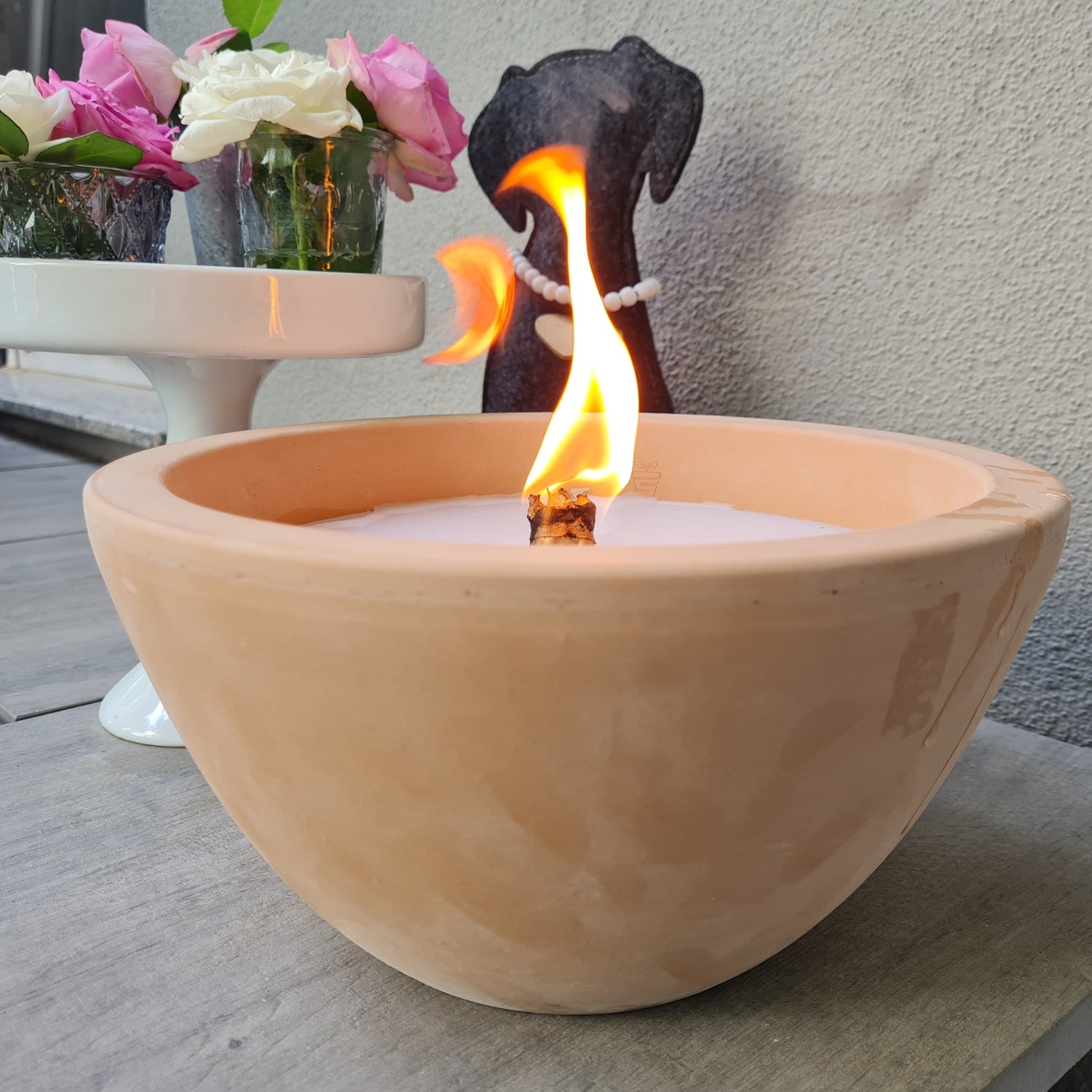 Schwabenfire Outdoorkerze mit Dauerdocht Outdoor kerze Groß Geschenke für Frauen